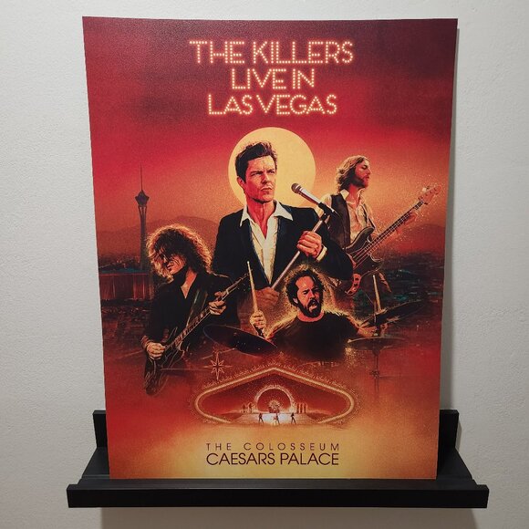The Killers Poster / 20 Years of Hot Fuss Encore Shows / Caesars Palace 2025 - Picture 1 of 5